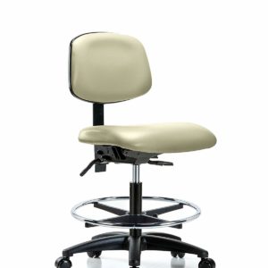 Bench Height and Dentists with Wheels Adobe Chrome Labs Adjustable Stool for Exam Rooms 