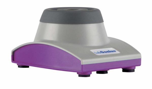 LabGenius HS120155DS Mini Vortex Mixer Advanced, Grey/Purple, ABS Plastic