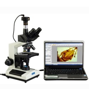 thumbnail image 2 of OMAX 40X-2500X Trinocular Compound Microscope With USB Digital Camera & LED Light 2 of 5