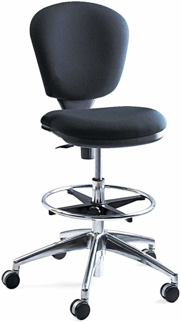 Safco Products Metro Extended Height Chair , Ergonomic, Pneumatic Height Adjustable, Heavily Padded