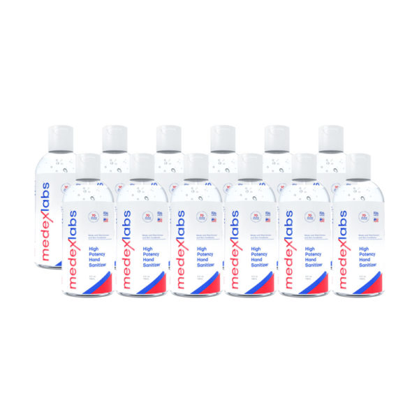 Hand Sanitizer 70% Alcohol 118 mL (4 oz) x 12